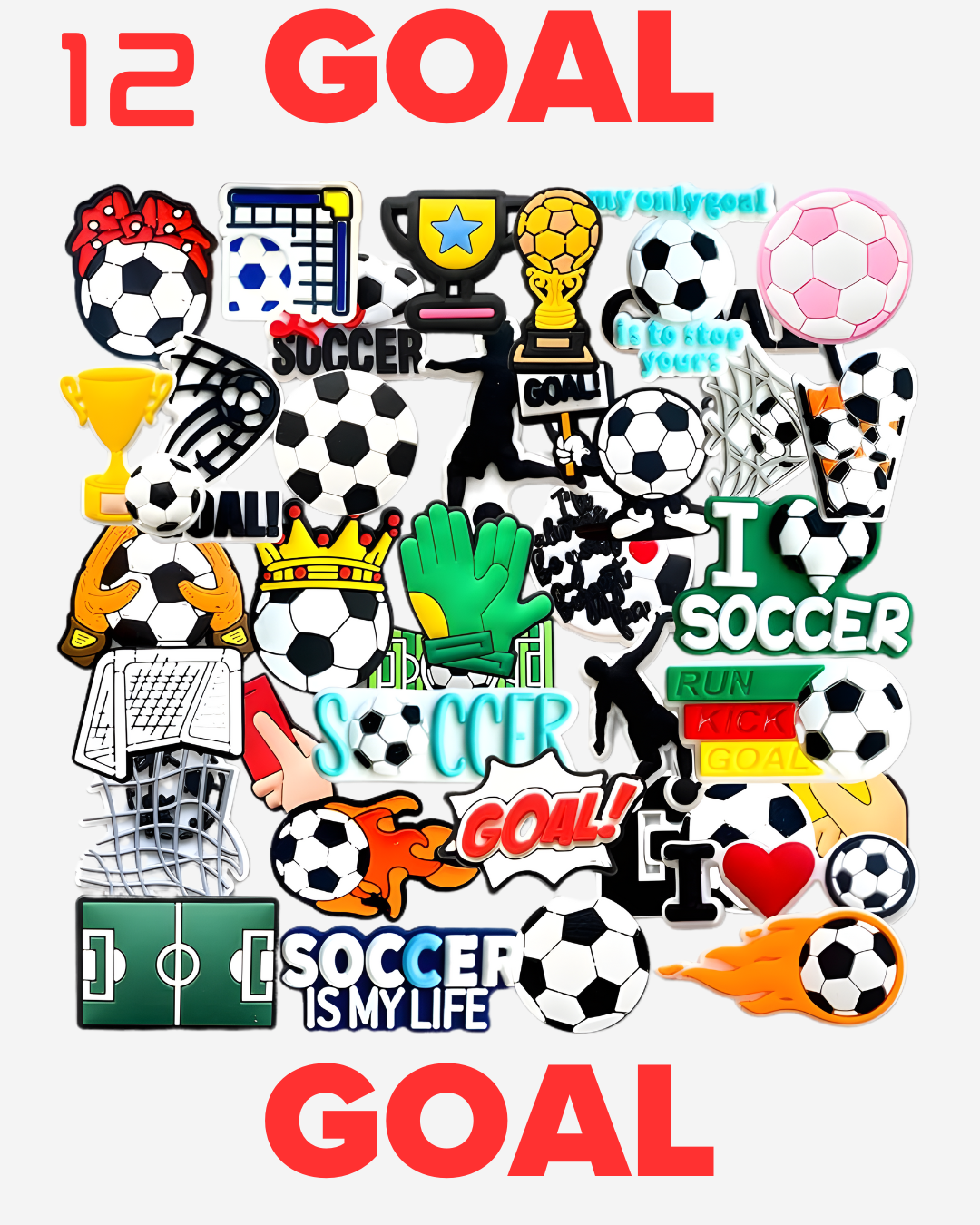 Soccer Theme Sets From 01 to 17.