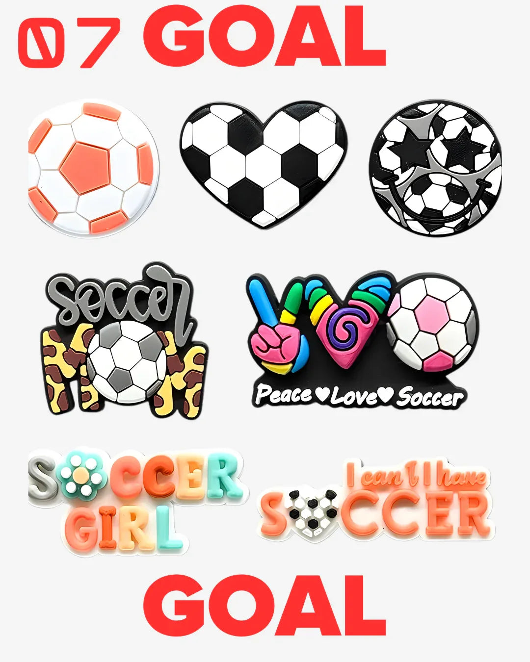 Soccer Theme Sets From 01 to 17. - POSHYC