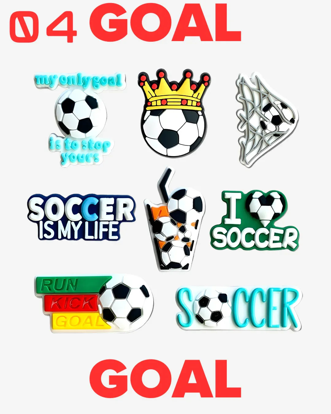 Soccer Theme Sets From 01 to 17. - POSHYC