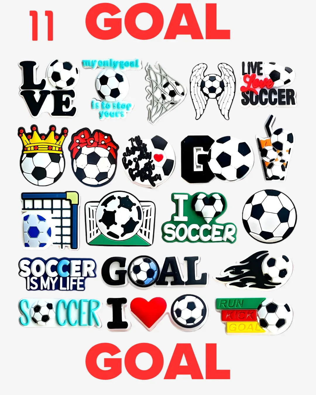 Soccer Theme Sets From 01 to 17. - POSHYC