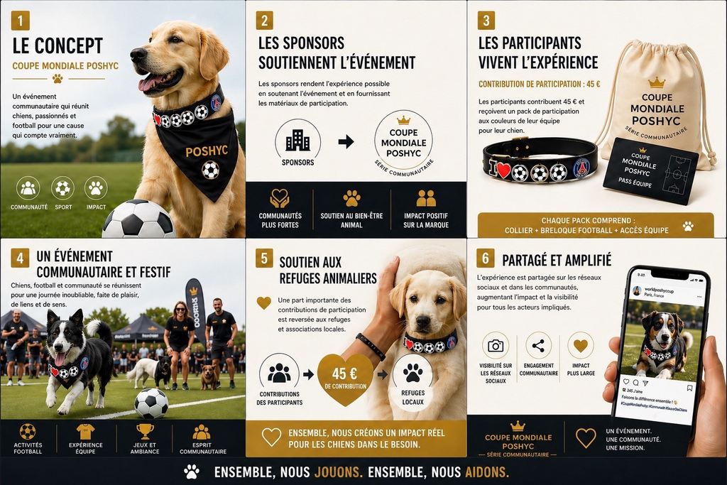 World Poshyc Cup  Community Series Sports × Dogs × Impact