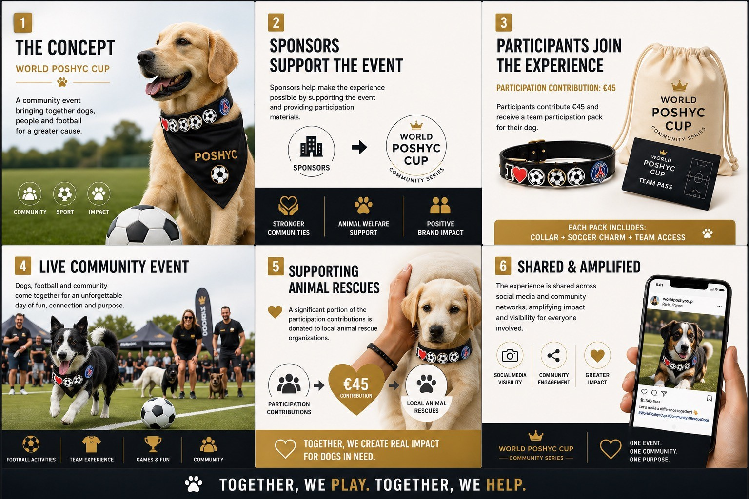 World Poshyc Cup  Community Series Sports × Dogs × Impact