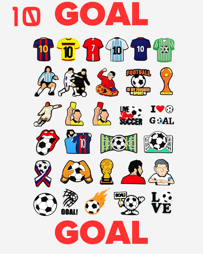 Soccer Theme Sets From 01 to 17.