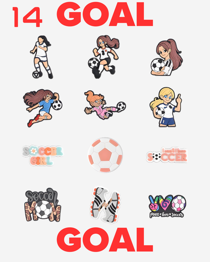 Soccer Theme Sets From 01 to 17.