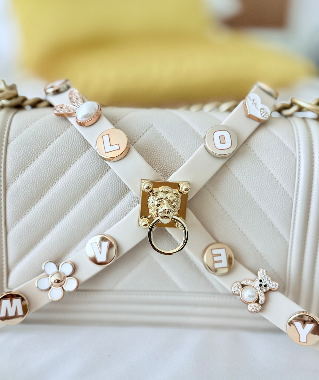 Charms Alphabet Dorés pour ClipUp.