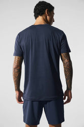 POSHYC PARIS — ICONIQ MEN - EINSTEIN COIN - Crewneck Short Sleeve - POSHYC