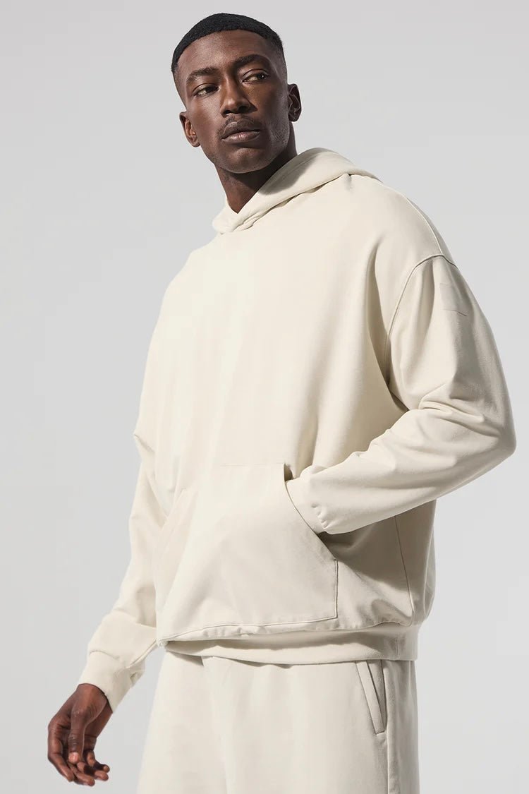 POSHYC PARIS — ICONIQ MEN - EINSTEIN FLOWER POWER - Scholar Hooded Sweater - POSHYC