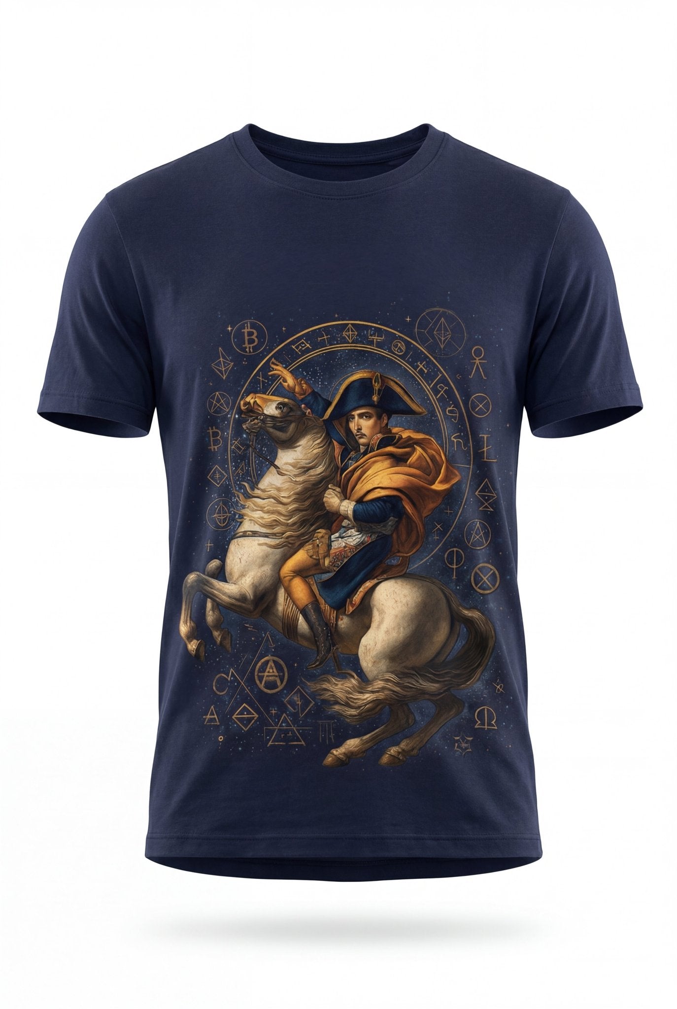 POSHYC PARIS — ICONIQ MEN - NAPOLEON QUANTUM - Crewneck Short Sleeve - POSHYC