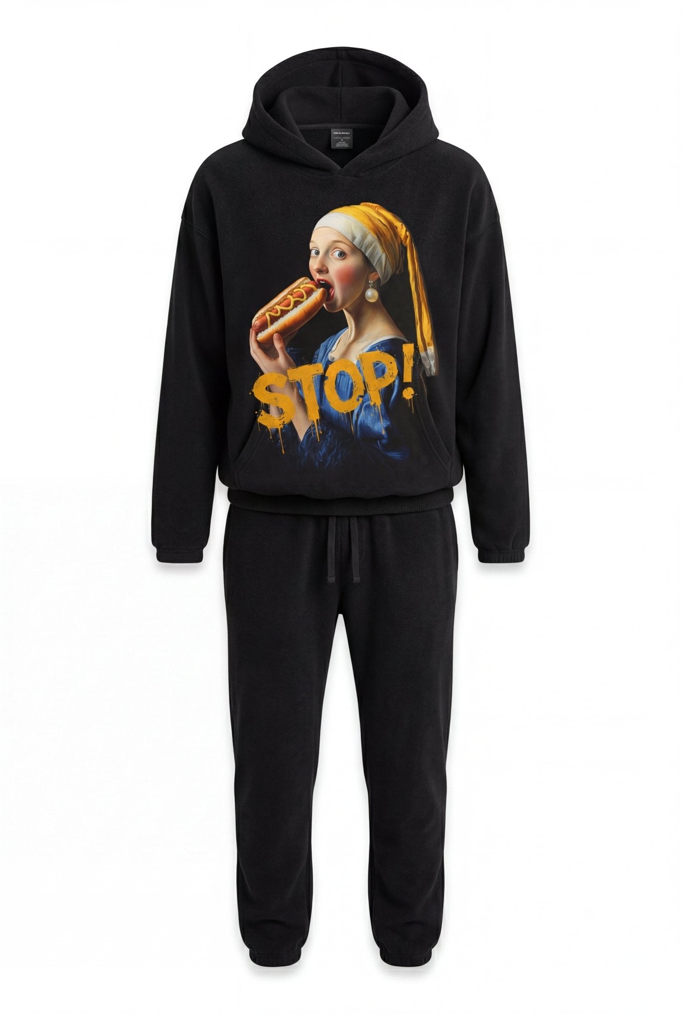 POSHYC PARIS — ICONIQ MEN - FRONT STOP - Scholar Hooded Sweater - POSHYC