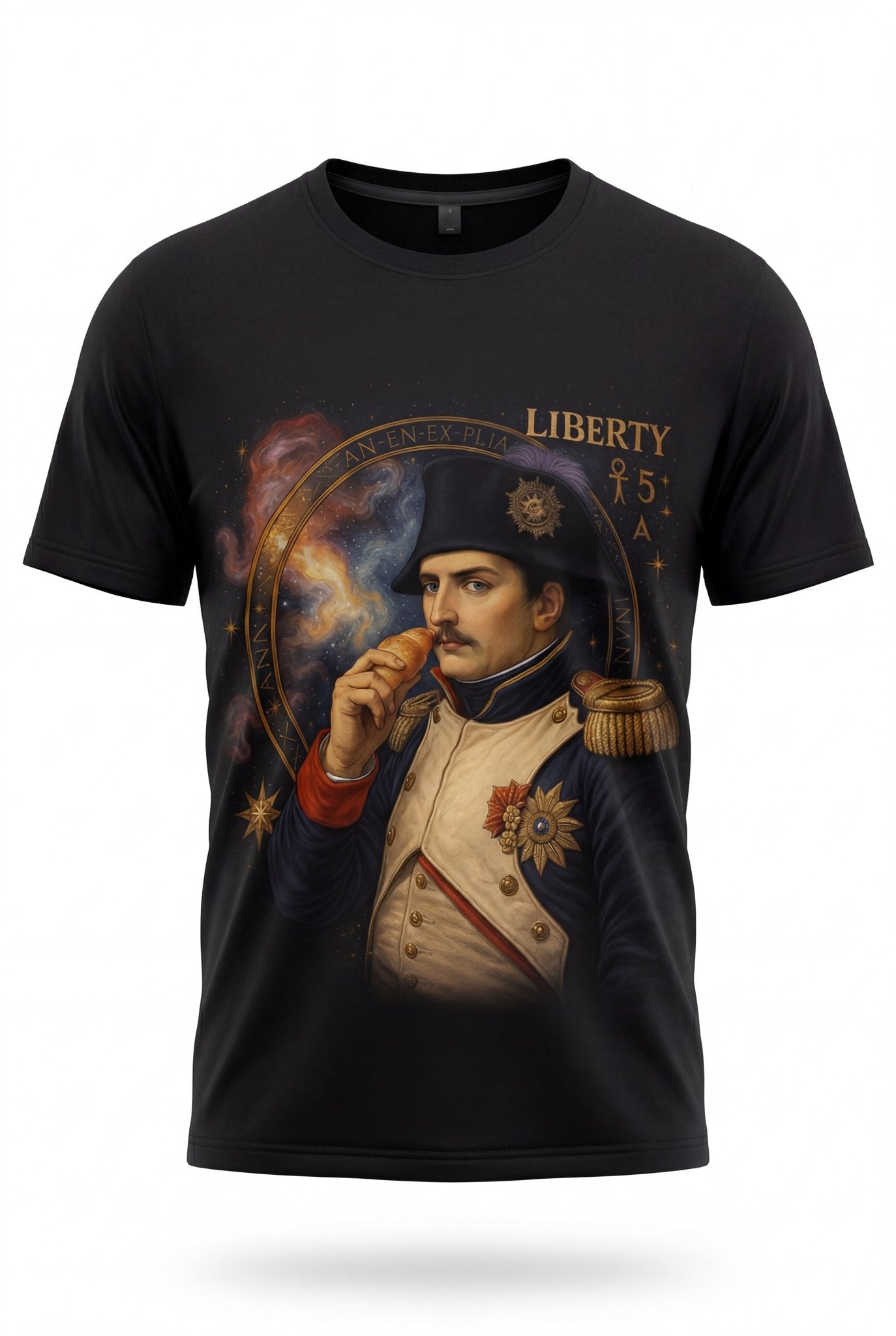 POSHYC PARIS — ICONIQ MEN - NAPOLEON LIBERTY - Crewneck Short Sleeve - POSHYC