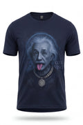 POSHYC PARIS — ICONIQ MEN - CELESTIAL EINSTEIN - Crewneck Short Sleeve - POSHYC