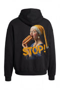 POSHYC PARIS — ICONIQ MEN - BACK STOP - Scholar Hooded Sweater - POSHYC