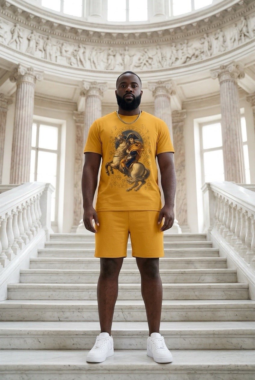 POSHYC PARIS — ICONIQ MEN - NAPOLEON QUANTUM - Crewneck Short Sleeve - POSHYC