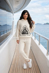 POSHYC PARIS — ICONIQ WOMEN - DECODING DA VINCI - Scholar Hooded Sweater - POSHYC