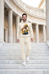 POSHYC PARIS — ICONIQ MEN - FRONT STOP - Scholar Hooded Sweater - POSHYC