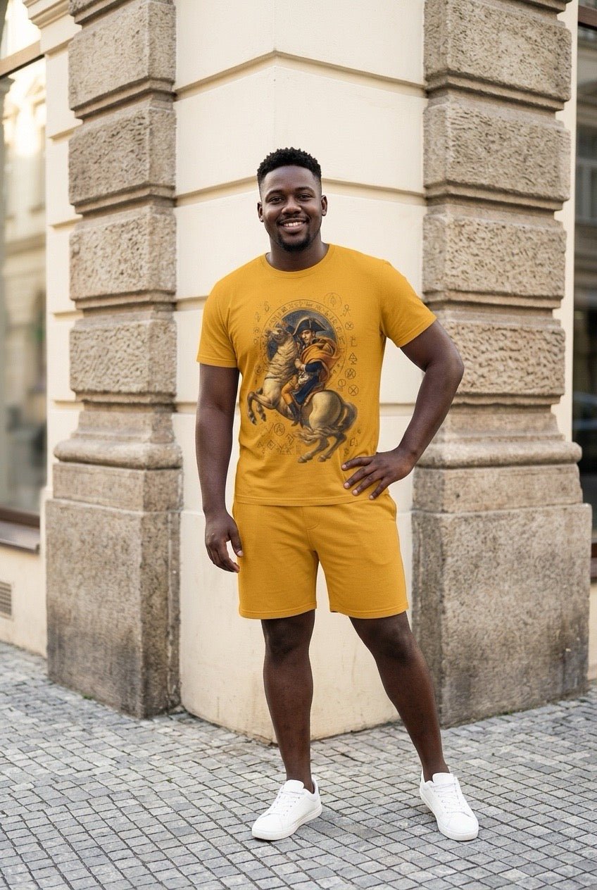 POSHYC PARIS — ICONIQ MEN - NAPOLEON QUANTUM - Crewneck Short Sleeve - POSHYC