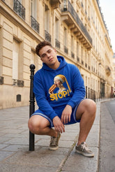 POSHYC PARIS — ICONIQ MEN - FRONT STOP - Scholar Hooded Sweater - POSHYC