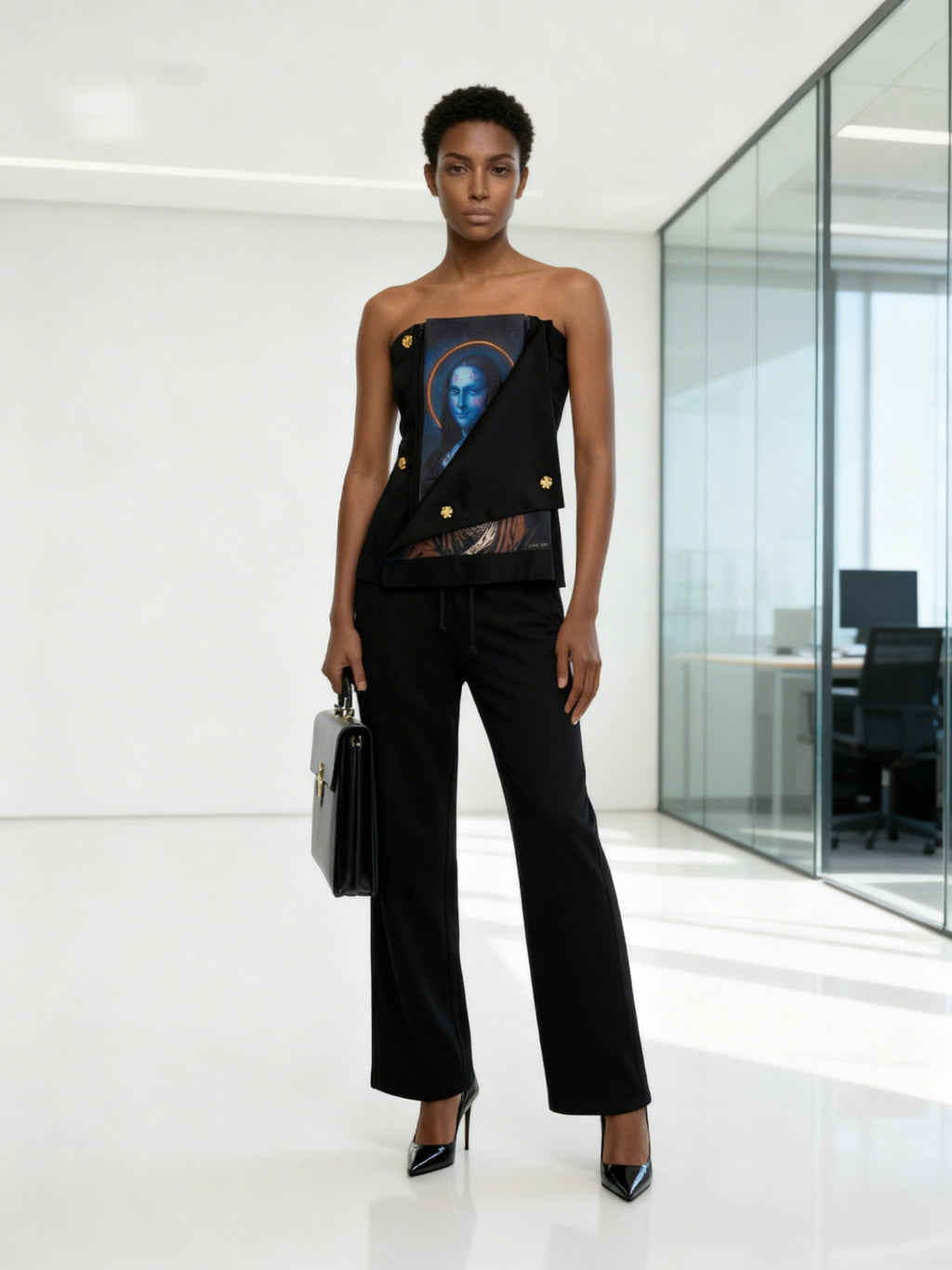 ICONIQ Modular Bustier - Satin Black