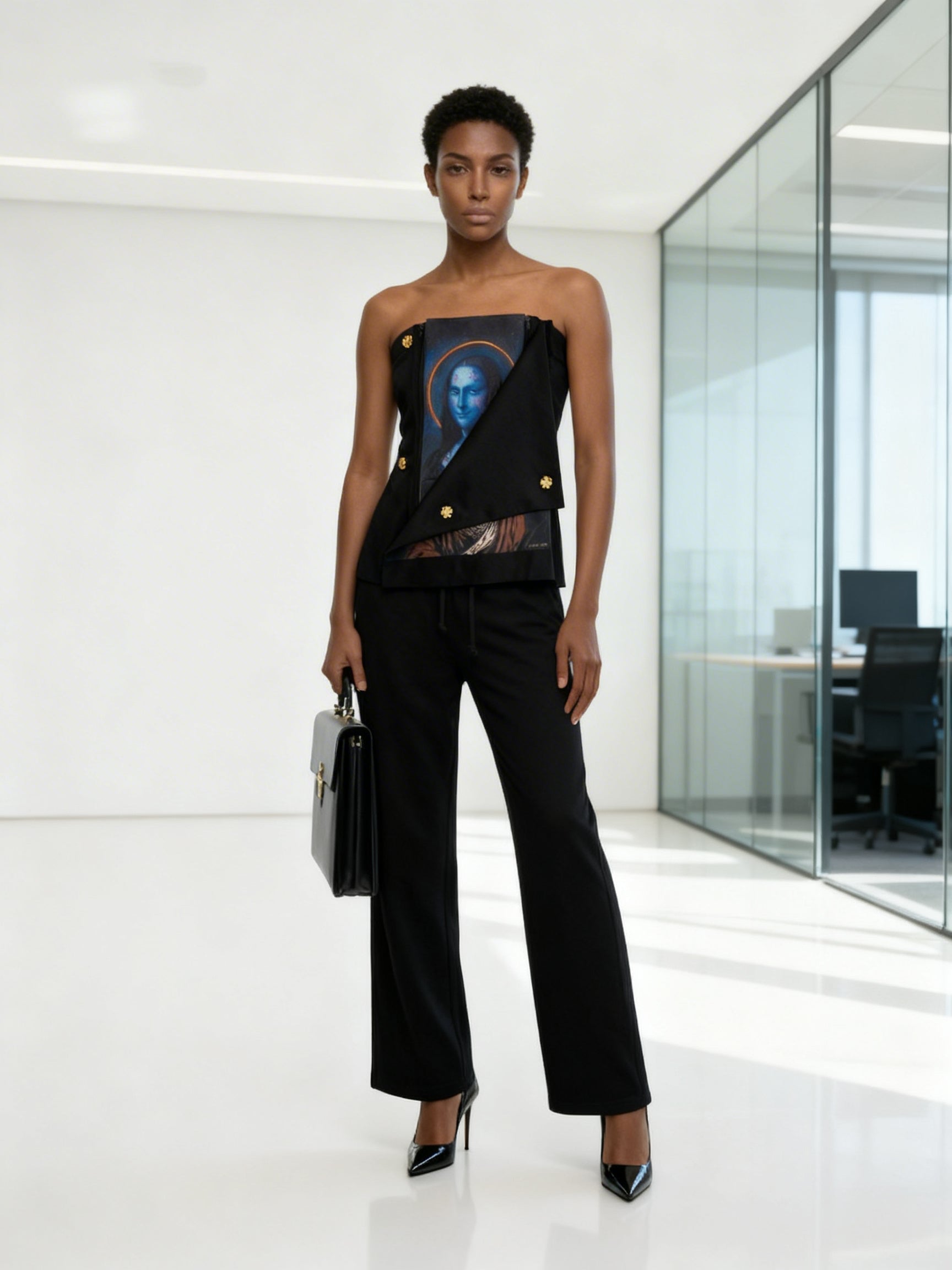 ICONIQ Modular Bustier - Satin Black
