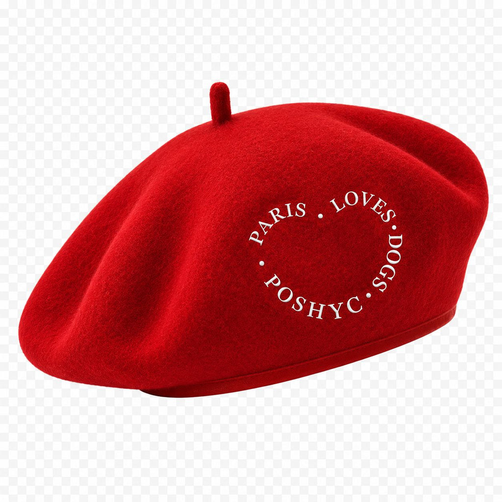 🇫🇷 The Paw Parisian Beret PARIS LOVES DOGS™ Collection.