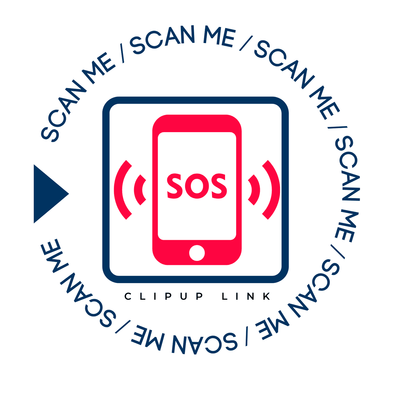 Bundle Offer Emergency Smart Charm, ClipUp Link - POSHYC