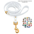 ClipUp Leash - Soccer Collection. - POSHYC
