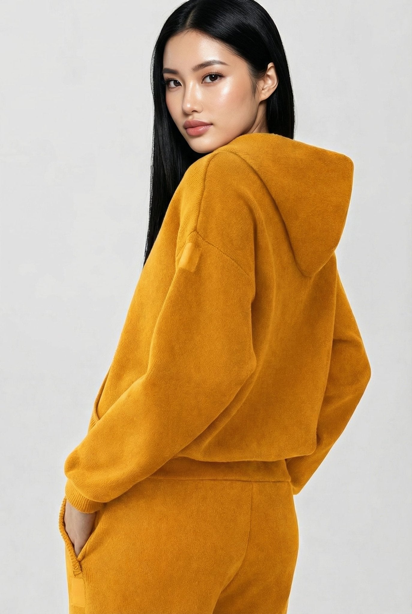 POSHYC PARIS — ICONIQ WOMEN - STOP - Scholar Hooded Sweater - POSHYC