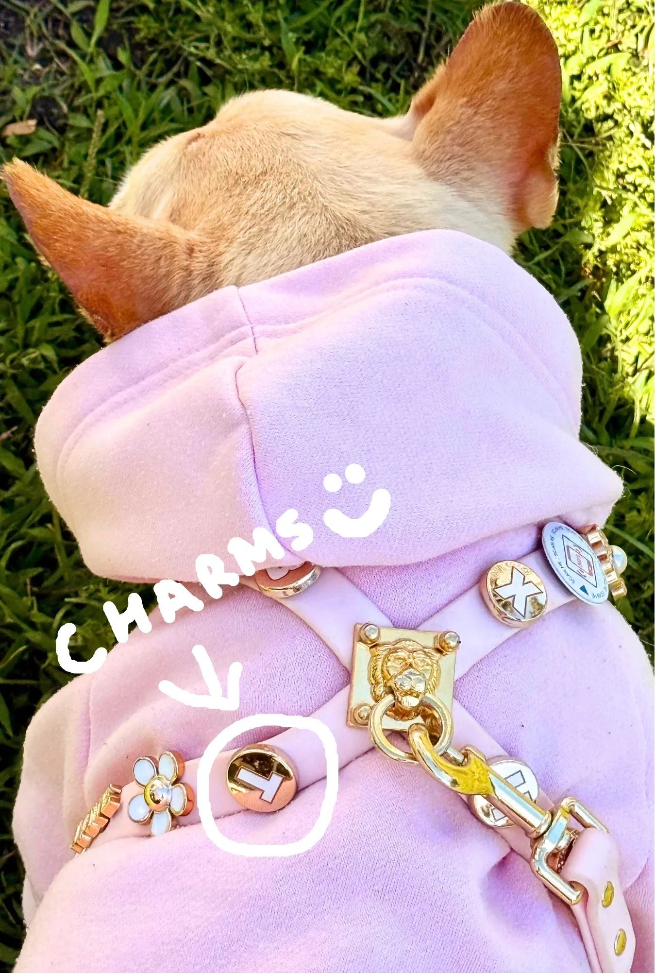Golden Alphabet Charms for ClipUp. - POSHYC