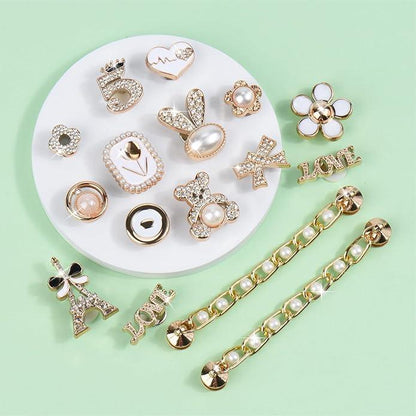 Golden Chic Parisian ClipUp - Charms - POSHYC