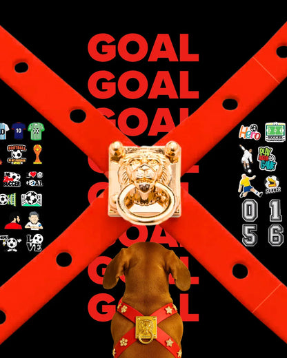 Harness ClipUp - Soccer Collection. - POSHYC