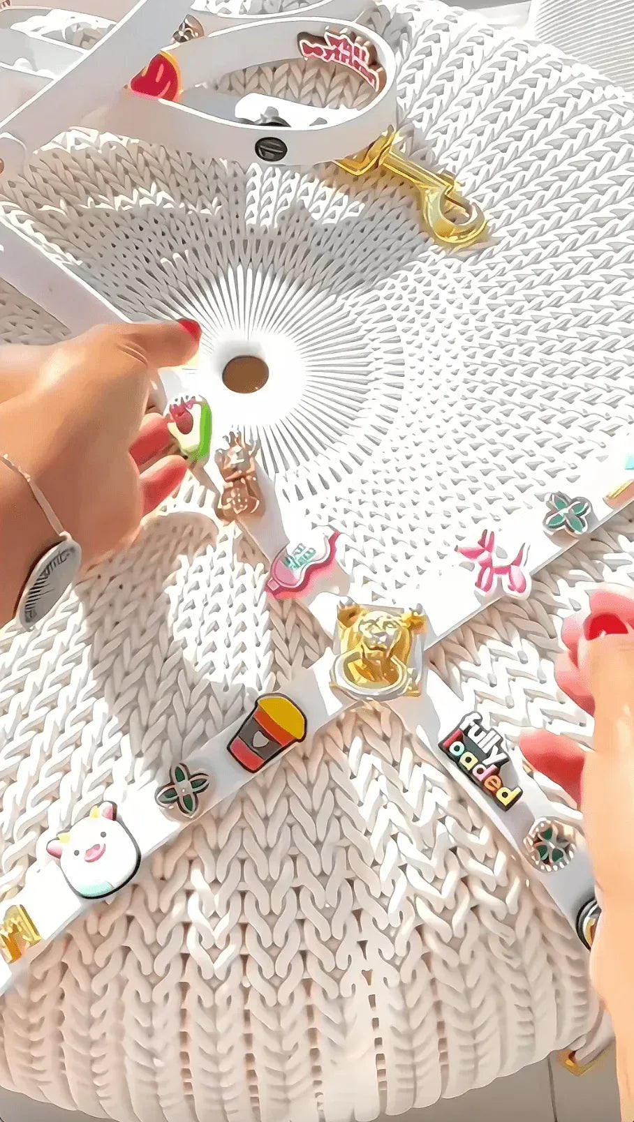 Harness ClipUp - Soccer Collection. - POSHYC