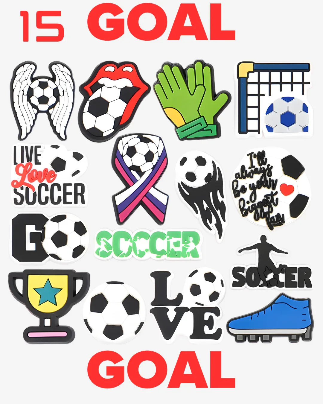 Soccer Theme Sets From 01 to 17. - POSHYC