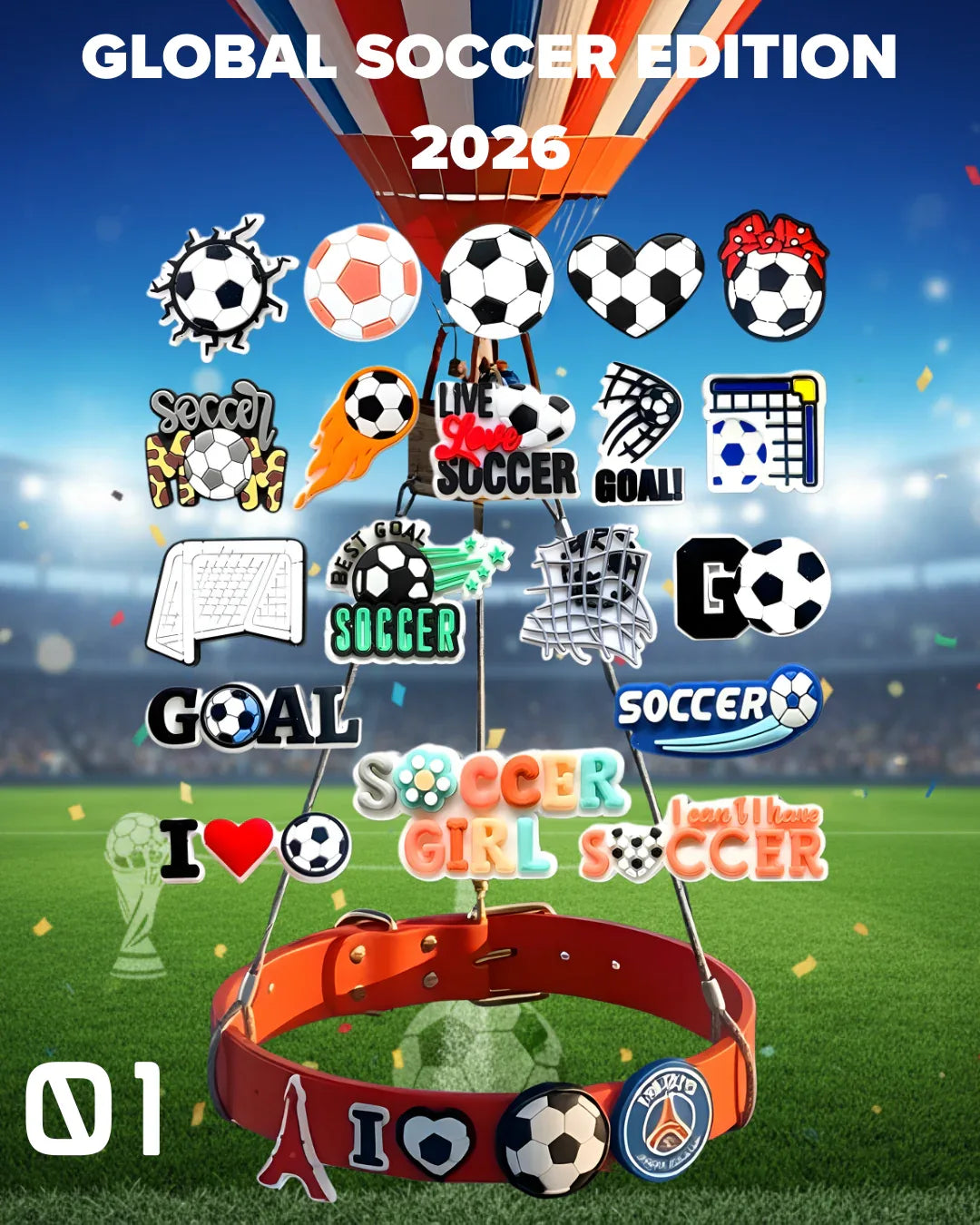 Soccer Theme Sets From 01 to 17. - POSHYC