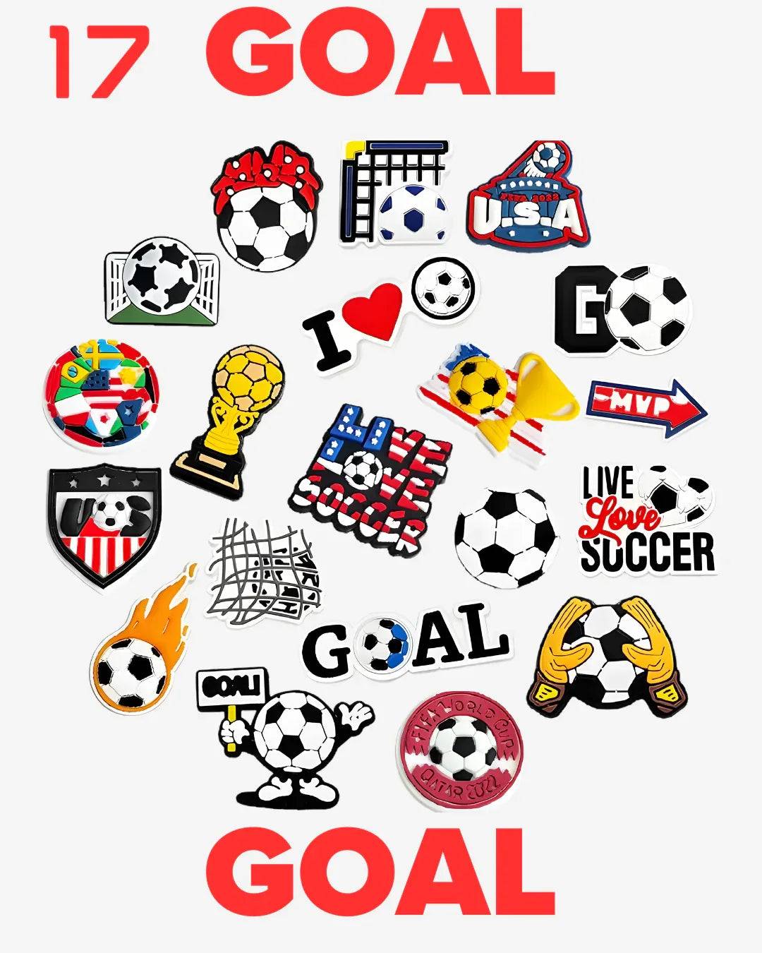 Soccer Theme Sets From 01 to 17. - POSHYC