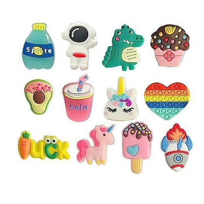 30 Pack Random Different Cute Charms,to decorate your ClipUp Pet Accessories - POSHYC